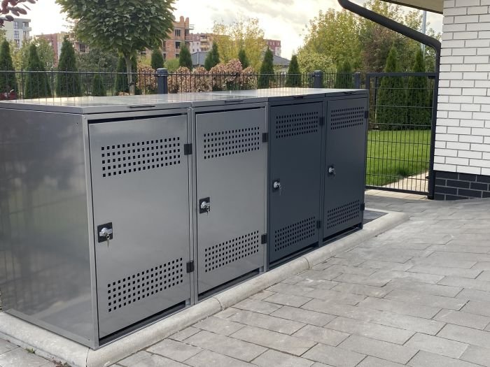 Obudowy do śmietników 